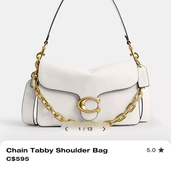 Coach Tabby Shoulder Bag - Picture 4 of 7